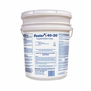 40-30, Mold Prevention, 40-30 Moisture Resistant Fungicidal Coating, Black, 5 Gallons