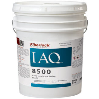 Fiberlock, Odor Encapsulant, IAQ 8500 HVAC Insulation Sealant, 5 Gallons