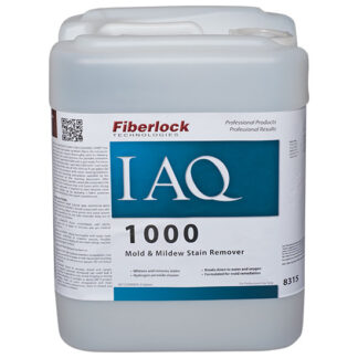 Fiberlock, Mold Remover, IAQ 1000 Mold and Mildew Stain Remover, 5 Gallons