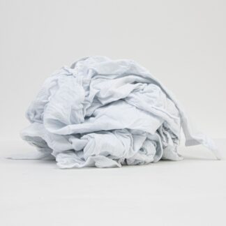 Soft White Knit Rags 25lb Bale Reclaimed