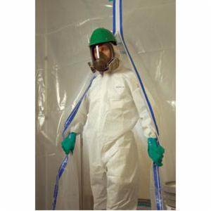 Shieldtech 35, Coverall, Polypropylene, Hood, Elastic Wrist/Ankle, 5XL