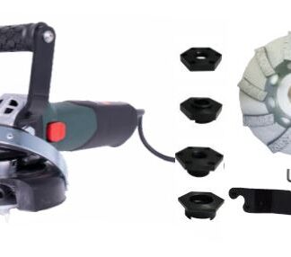 U.S. Saws, Grinder Vacuum Assembly, With Metabo Grinder and Convertible Shroud