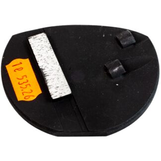 Substrate Technology Inc, Prep/Master, EG Prep Tool, 571603418 Right Hand with 2 Post Dove Tail Attachment, 3 Inch Dia x 1/4 Inch, Polycrystalline Diamond