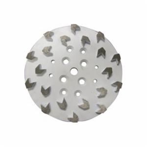L Shape Grinding Plate Black, 10", 20 Segment, Hard Bond