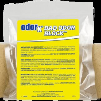 ProRestore, Odor Remover, OdorX Bad Odor Block, Apple, (1) Block