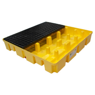 Enpac Spill Pallet, 6000, 4 Drum Poly Slim-Line