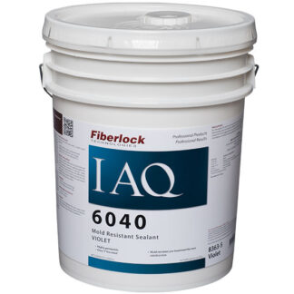 Fiberlock, Mold Prevention, IAQ 6040 Mold Resistant Sealer, Translucent Violet, 5 Gallons