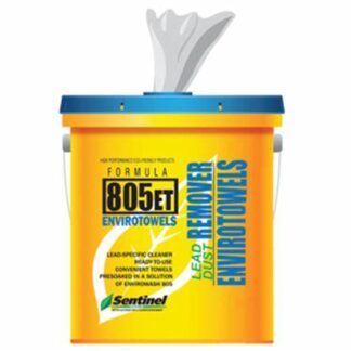 Sentinel Et/90 8" X 12" Lead Dust Remover Envirotowels, (90) Per Canister, A80362