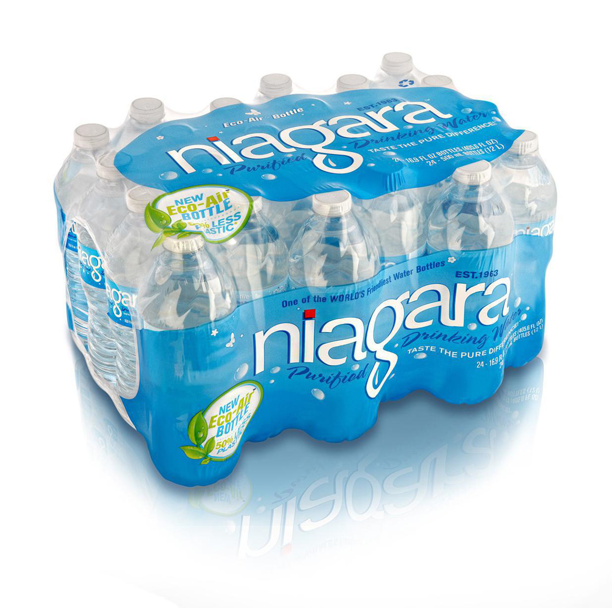 Bottled Drinking Water, 16.9 Oz., 24 Bottles Per Case