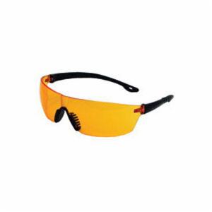 AEGIS, Safety Glasses, Wraparound Anti-Fog Amber/Black