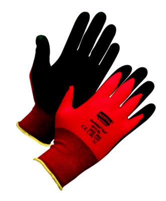 North by Honeywell NorthFlex Gloves, Seamless Nylon Liner, PVC Coated, Size 10
