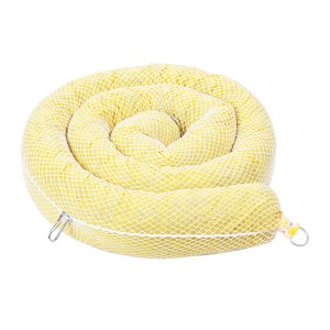 Spilltech, Chemical Boom, Hazmat Universal 5'x10', 4/Box, Yellow