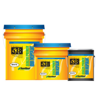 Sentinel, Odor Sealer, Formula 538 Odor Encapsulant, White, 5 Gallons