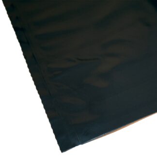 Cardboard Gaylord Poly Liner, Black Non-Printed Contractor Bag, Perforated, 41" x 40" x 85", 6 MIL, (30) Bags