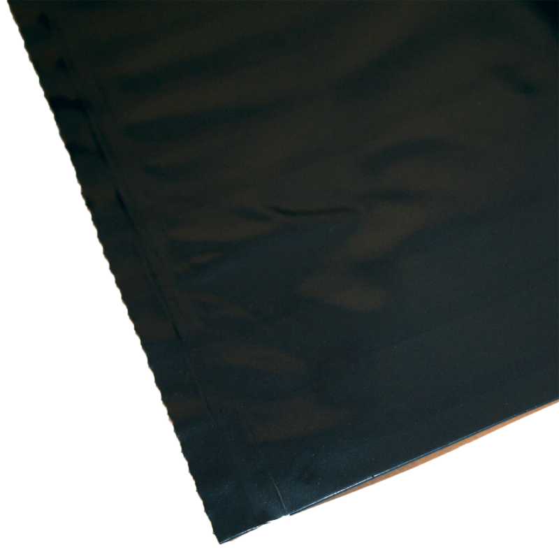 Cardboard Gaylord Poly Liner, Black Non-Printed Contractor Bag, Perforated, 41" x 40" x 85", 6 MIL, (30) Bags