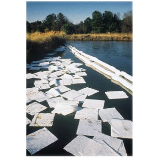 1st Poly Absorbents Oil Pads, MeltBlown, Single Weight, 15" X 19"