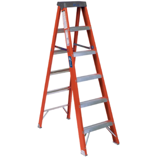 Louisville Ladder, Step Ladder, Fiberglass, 12'