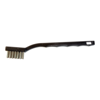 Wire Tooth Brush with Plastic Handle