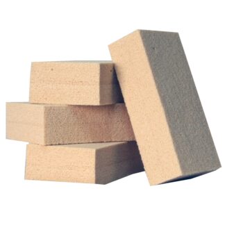Reusable Dry Cleaning Sponges Small, 3/4" x 3" x 6"