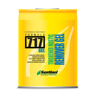 Sentinel, Formula 717 Thickened Low Odor Mastic Remover Gel, 5 Gallons