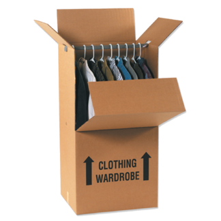 Wardrobe Box, 46" Tall