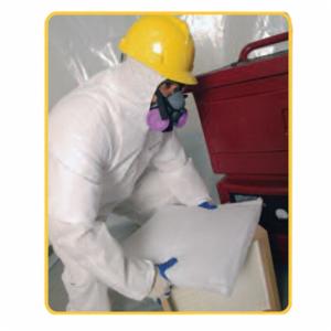 Shieldtech 25, Coverall w Hood and Boot, Polypropylene, 6XL