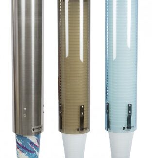 San Jamar Classic Pull Type Water Cup Dispenser, Artic Blue