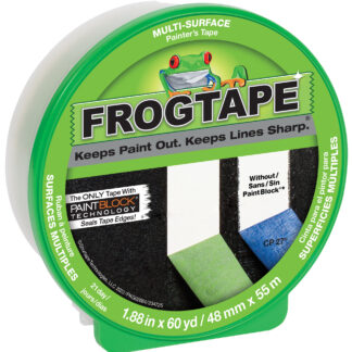 Shurtape Frog 48mm x 60 Yards, Green Painters Masking Tape, 20 Rolls Per Case