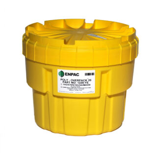 Enpac Salvage Drum, Poly Overpack, 20 Gallons