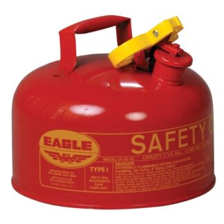 Eagle Safety Gas Can, Steel Type I, 2 Gallons