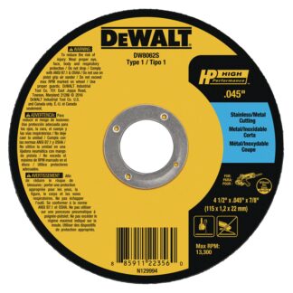 DeWalt, Cut-Off Wheel