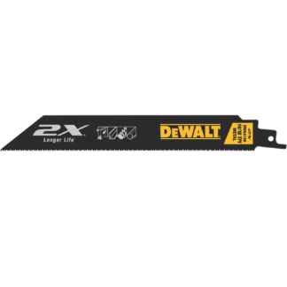 DeWalt, Saw Blade, Straight Universal, 14/18 TPI, Steel Body, 6" x 1" x 0.042", 100 Per Pack