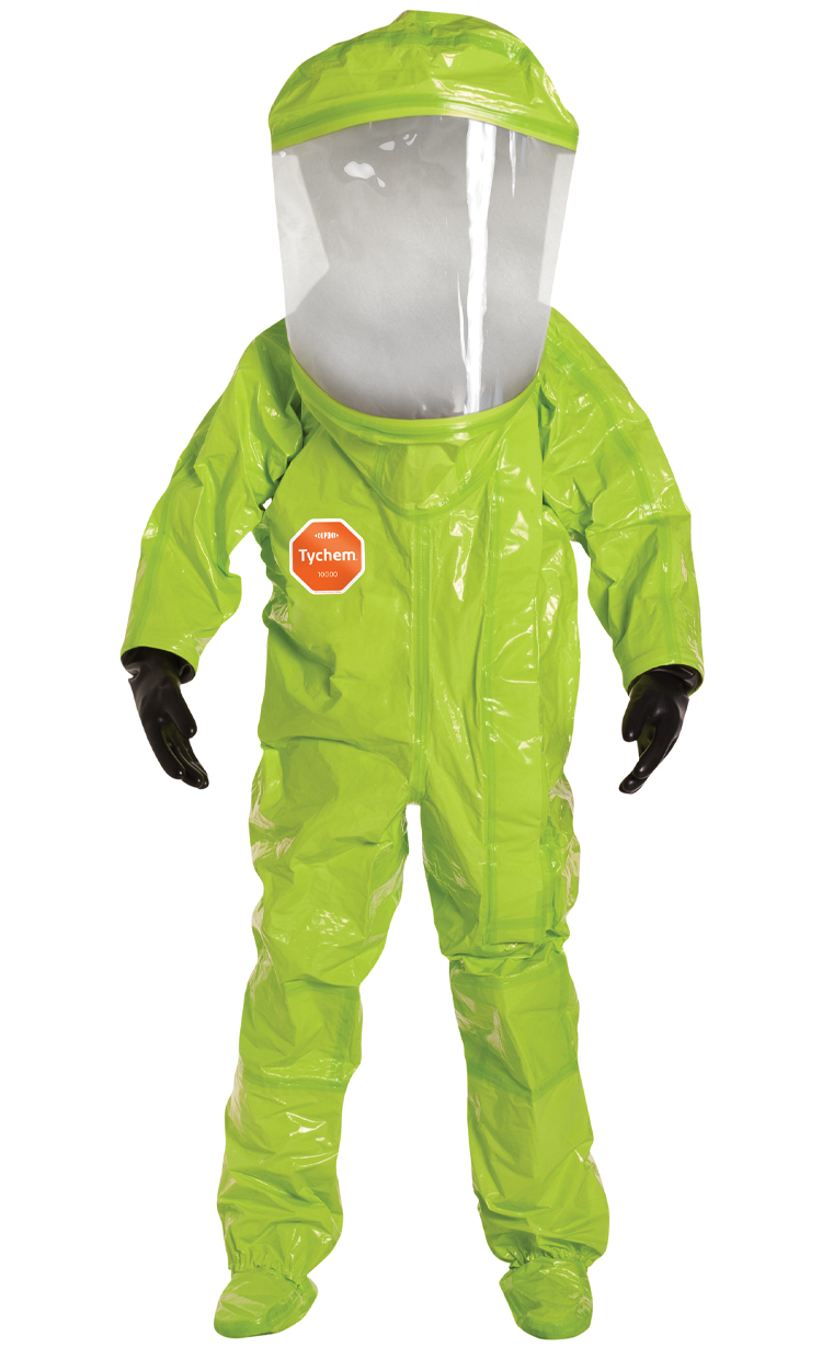 DuPont Coverall, Tychem Encapsulated, Front Entry, 2XL