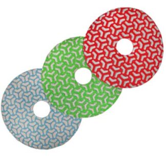 Alpha, Kirara Polishing Pads, Position 1-3, 4" Diamond Pad (Multiple Types)