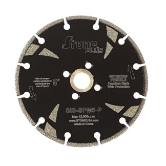 Stone Plus, Marble Blade, Electroplated, With Side Protection (Multiple Sizes)