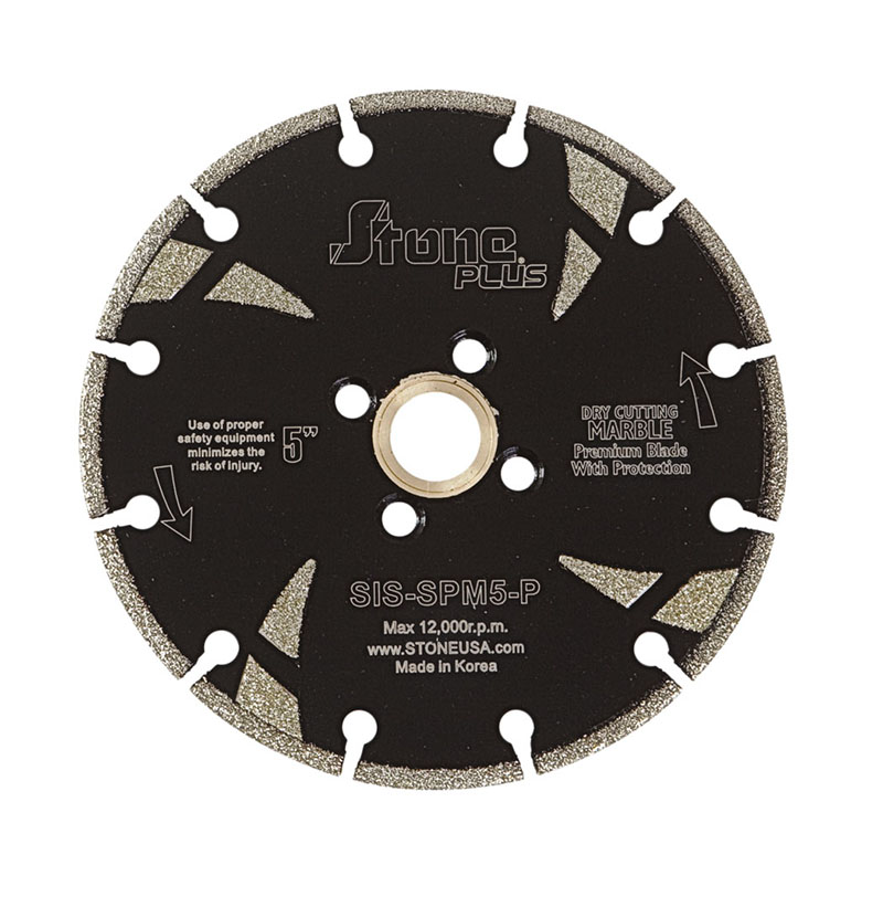 Stone Plus, Marble Blade, Electroplated, With Side Protection (Multiple Sizes)