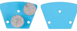 Trapezoid Round Segments Aggressive Coat Removal, 3.9mm Holes (Multiple Options)