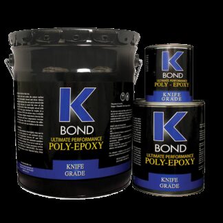 K Bond, Poly-Epoxy Adhesive, Ultimate Performance, Knife Grade (Multiple Sizes)