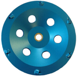 PCD Segmented Cupwheel, 6 Segments (Multiple Options)