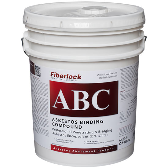 Fiberlock, Asbestos Encapsulant, Asbestos Binding Compound (ABC) (Multiple Sizes)