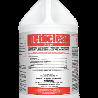 ProRestore, Antimicrobial, Mediclean X-590 Institutional Spray, w/Tracer, Ready to Use, (Multiple Sizes)